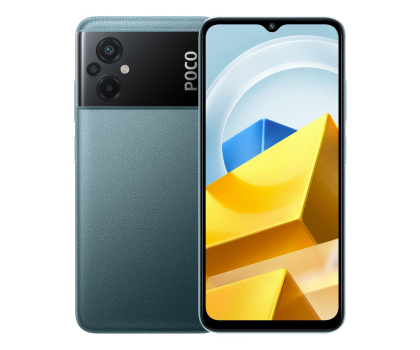 Smartfon POCO M5 4/64GB Zielony